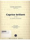 Carl Fischer Saint-Saens, Camille: Caprice Brillant (violin & piano)