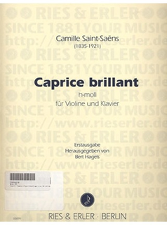 Carl Fischer Saint-Saens, Camille: Caprice Brillant (violin & piano)