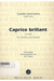Carl Fischer Saint-Saens, Camille: Caprice Brillant (violin & piano)