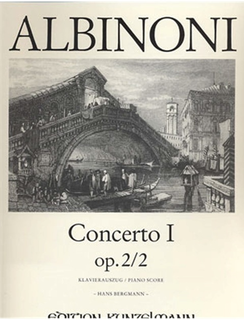 Albinoni, T.: Concerto No.2 Op.2/2 (violin & piano)