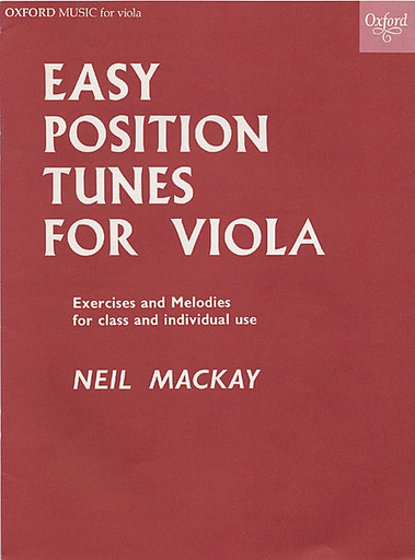 Oxford University Press Mackay, N.: Easy Position Tunes for Solo Viola