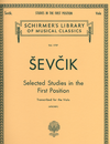 HAL LEONARD Sevcik (Lifschey): Selected Studies in the First Position (Viola)