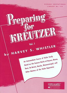 HAL LEONARD Whistler: Preparing for Kreutzer Vol.1 (violin)