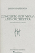 HAL LEONARD Harbison, John: Viola Concerto