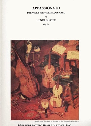 LudwigMasters Busser, Henri: Appassionato Op.34 (viola or violin and piano)