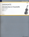 HAL LEONARD Sarasate, Pablo der: Introduction & Tarantelle, Op. 43 (violin & piano)