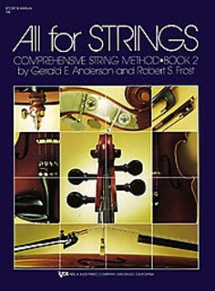 Anderson & Frost: (Score) All for Strings, Bk.2 (teacher's manual)