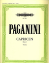 C.F. Peters Paganini, Niccolo: 24 Caprices Op. 1 (violin)