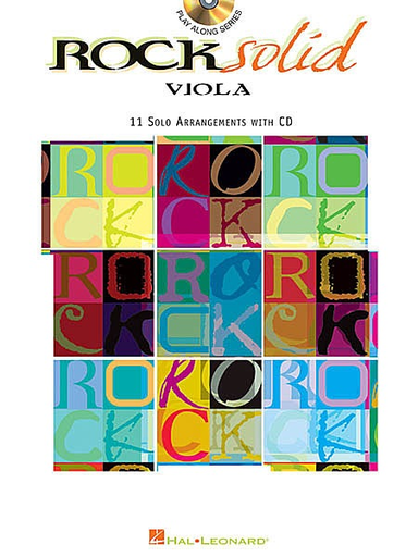 HAL LEONARD Rock Solid (viola & CD)