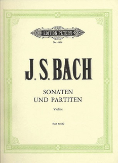 C.F. Peters Bach, J.S. (Flesch): Six Solo Sonatas and Partitas (violin solo) PETERS