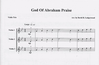 Ledgerwood, D.R.: God of Abraham (3 violins)