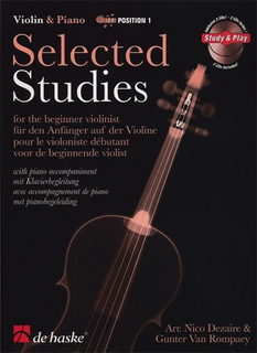 HAL LEONARD Dezaire, Nico: Selected Studies (Violin, Piano, CD)