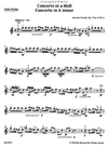 Barenreiter Vivaldi, Antonio (Sassmannshaus): Concerto in a minor Op.3 No.6 (violin & piano) Barenreiter