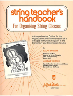 Alfred Music Matesky, R. & Womack, A.: String Teacher's Handbook - For Organizing String Classes