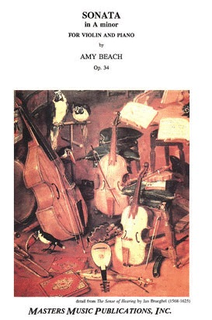 LudwigMasters Beach, Amy: Sonata in A minor Op.34 (violin & piano)