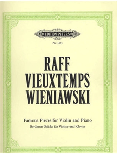 Raff, Vieuxtemps, Wieniawski: Recital Pieces (violin & piano)