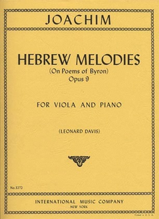 International Music Company Joachm, Joseph: Hebrew Melody Op.9 (viola & piano)