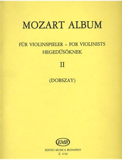 HAL LEONARD Mozart, W.A. (Dobszay): Duet Album