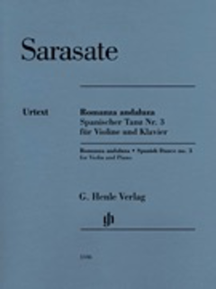 HAL LEONARD Sarasate, Pablo de: Romanza Andaluza (violin & piano) HENLE
