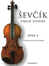Schirmer Sevcik: Violin Studies, Op.3 - 40 Variations (violin)