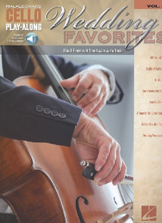 HAL LEONARD Play Along Series Vol. 4: Wedding Favorites-8 cello solos (cello, media access)