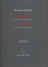 Barenreiter Martinu, Bohuslav: Concerto for Two Violins (2 violins & piano) Barenreiter