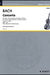 HAL LEONARD Bach: Concerto No.1 in A minor, S.1041 (violin, piano) SCHOTT