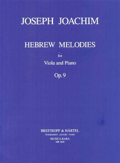 Joachim, Joseph: Hebrew Melody (viola & piano)