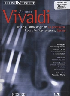 HAL LEONARD Vivaldi, Antonio: Spring from The Four Seasons (violin & piano or CD)