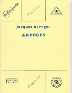 Carl Fischer Devogel, Jacques: Arpeges (violin & piano)
