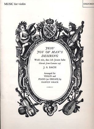 Oxford University Press Bach, J.S: Jesu, Joy of Man's Desiring (Violin and Piano)