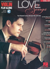 HAL LEONARD Hal Leonard Play-Along Series Vol.67: Love Songs (violin w/ audio access)