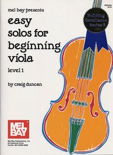 Duncan, Craig: Easy Solos for Beginning Viola (viola & piano)