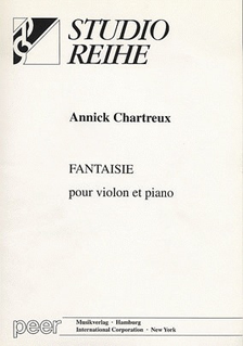 Carl Fischer Chartreux, Annick: Fantaisie (violin & piano)