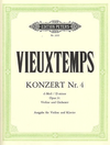 Vieuxtemps, Henri: Concerto No.4 Op.31 d mi (violin & piano)