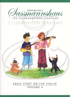 Barenreiter Sassmannshaus, K.: Early Start on the Violin, Volume 4 (violin) Barenreiter