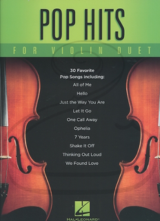 HAL LEONARD Hal Leonard: (collection) Pop Hits for Violin Duet (2 violins)