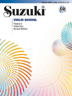 Suzuki: Violin School Vol. 5 (violin & CD) Summy-Birchard