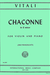 International Music Company Vitali, T. (Francescatti): Chaconne (Ciaccona), (Ciacona), in G minor (violin & piano) IMC
