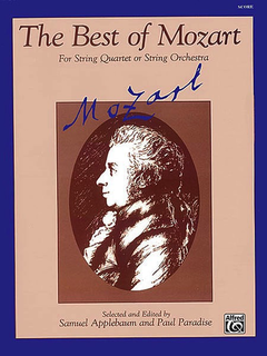 Alfred Music Applebaum, S. & Paul Paradise: The Best of Mozart (Score)