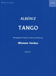 C.F. Peters Albeniz, I. (Forbes, arr.): Tango (viola or violin and piano)