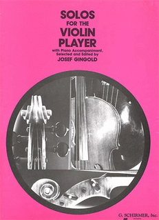 HAL LEONARD Gingold, J.: Solos for the Violin Player (violin & piano)