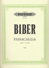 C.F. Peters Biber, H.I.F.: Passacaglia in C Minor (Viola) PETERS
