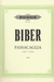 C.F. Peters Biber, H.I.F.: Passacaglia in C Minor (Viola) PETERS