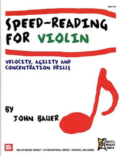 Bauer, John: Speed-Reading for Violin