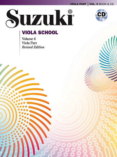 Suzuki: Viola School, Vol.6 - REVISED (viola)(CD)