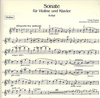 Franck, Cesar: Sonata in A major (violin & piano)