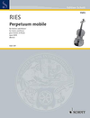 HAL LEONARD Ries: Perpetuum Mobile Op.34 (violin & piano)