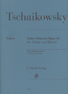 HAL LEONARD Tchaikovsky, P.I. (Komarov): Valse-Scherzo, Op.34 - URTEXT (violin, and piano)