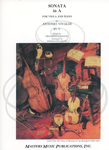LudwigMasters Vivaldi (Hermann): Sonata in A Major, RV31 - ARRANGED (viola & piano) Masters Music